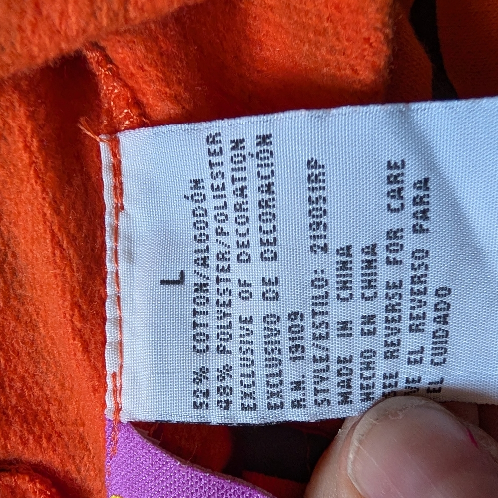 Disney Orange and Black Tiger Outfit - Picture 2 of 3